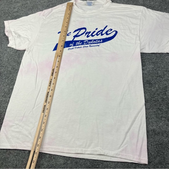 Vintage 90s South Dakota State University Medium T-shirt Port Company Y2K white - Picture 4 of 9
